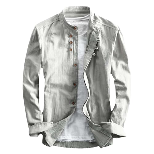 Chemise vintage homme col officier pour un look décontracté chic