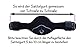 Reitsport Amesbichler Kurzgurt Butterfly Länge 55 cm, schwarz Dressurgurt Rainer Gurt 5-10 cm LÄNGER BESTELLEN