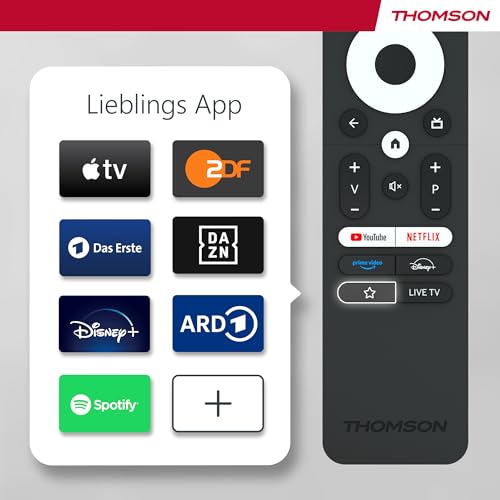 Thomson 43 Zoll (109cm) Google TV FHD Sprachsteuerung Triple Tuner Smart TV- 43FG2S14-2024 – Bild 8