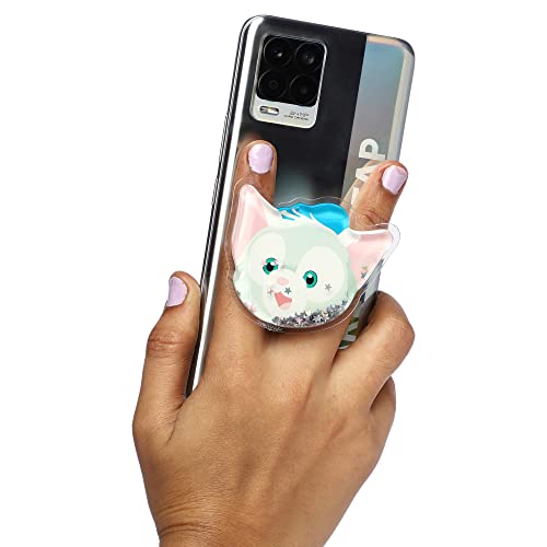 Image of Cute Anime Mobile Holder Grip Stand for Phones Selfie Holder for Smartphones, Designed for Kids and Teens. [ Gel Inside ]-(Model - Green Sheep)