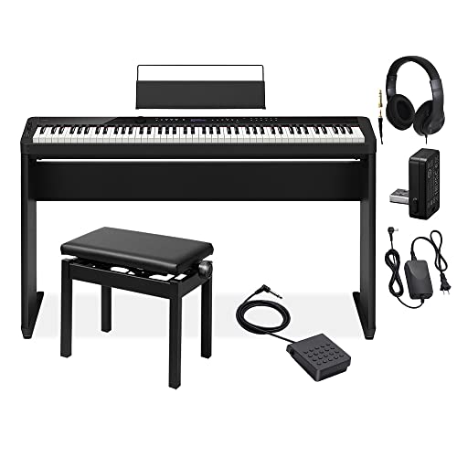 CASIO PX-S3100 電子ピアノ 88鍵盤 ヘッドホン・専用スタンド・高低自在イスセット カシオ