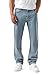 Produktbild Burocs Herren Straight Fit Jeans Hose Stretch Denim Männer Jeanshose Lang Streetwear, Farbe:Blue, Hosengröße:W33 L32