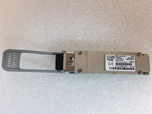 Image of Cisco QSFP-40G-SR-BD= QSFP+ Transceiver Module - 40 Gigabit LAN - Up to 492', Gray