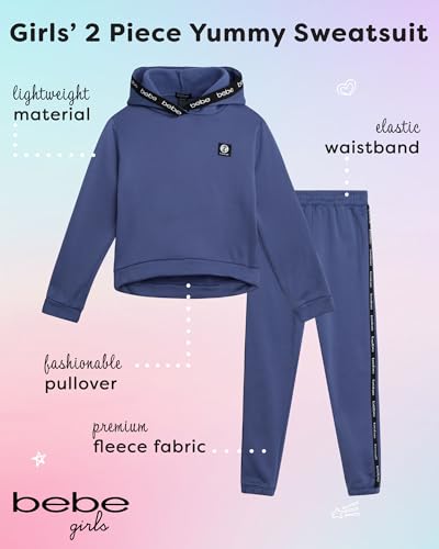 Sweat à capuche fille résistant au froid avec jogging en coton - 2