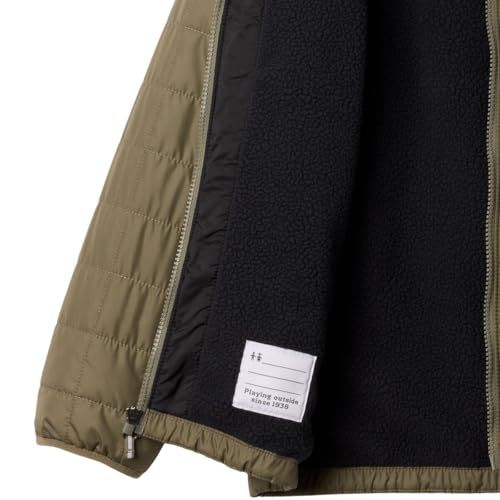 Image of Columbia Youth Boys Rugged Ridge II Sherpa Lined Jacket, Stone Green, Large