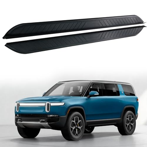 Estribos 2 Piezas para Rivian R1S 2021-2025 Negro miniatura 1