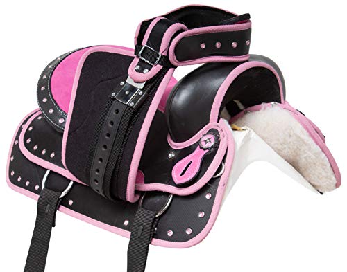 image for Acerugs 14” 15” 16” 17” 18” Pink Crystal Light Weight Wester