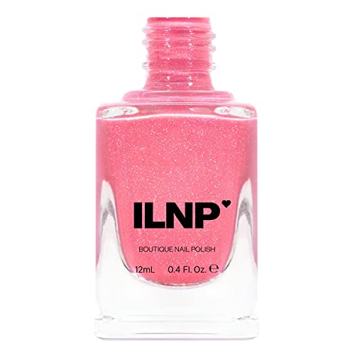 Image of ILNP Paper Heart - Brink Pink Holographic Nail Polish