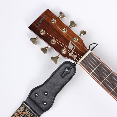 OUCONGK Sangle de Guitare, Sangle de Guitare Acoustique Electrique Motif de Broderie, Guitar Strap Acoustique, Sangle Guitare Électrique, Sangle Guitares Basses, pour Basse, Électrique et Acoustique - Les Beatles, Paul McCartney, John Lennon, RIngo Starr, George Harrison OUCONGK Sangle de Guitare, Sangle de Guitare Acoustique Electrique Motif de Broderie, Guitar Strap Acoustique, Sangle Guitare Électrique, Sangle Guitares Basses, pour Basse, Électrique et Acoustique – Image 7