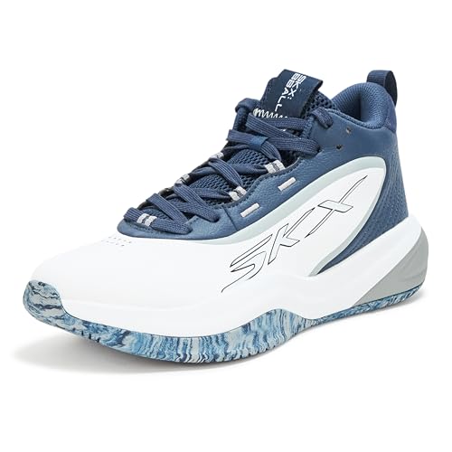 Skechers Men's Basketball SKX League Sneaker, Navy, 12