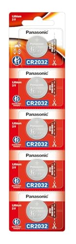 Panasonic CR2032 3 V batería de litio 2 Pack x (5 unidades) = 10 pilas de un solo uso