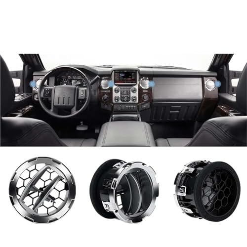Panel de salida de aire central con ajuste exacto para salpicadero de camionetas Ford 2011-2016 3