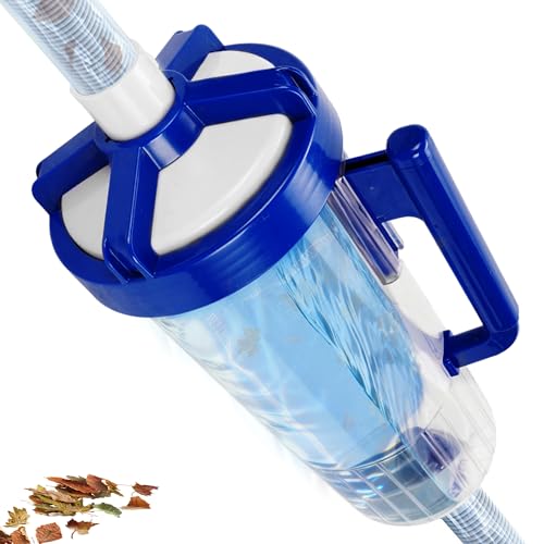 A-Outsanding Large Capacity Pool Leaf Canister with Mesh Bag for 1.5" Hose, Compatible with Hayward W530, Pentair Navigator & Kreepy Krauly Cleaners