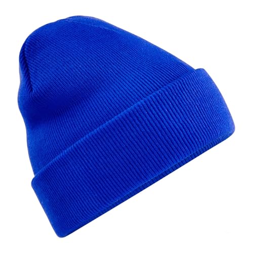 Beechfield B45R Recycled Original Cuffed Beanie - Bright Royal