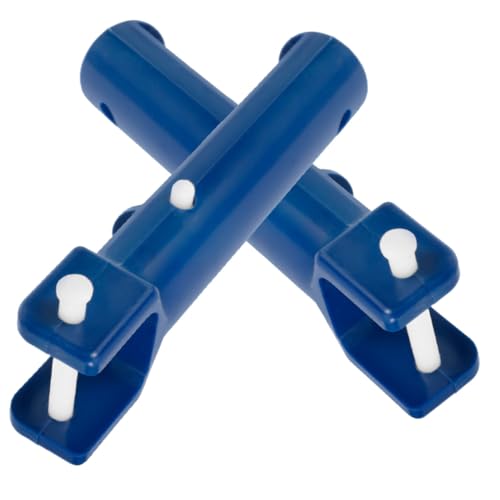 INOOMP 2pcs Swimming Pool Suction Head All Purpose Cleaner Tool Vacuum Machine Handle Pool Floor Cleaning Swimming Pool Vacuum Handle Suction Head Grip Plastic V-clamp Universal