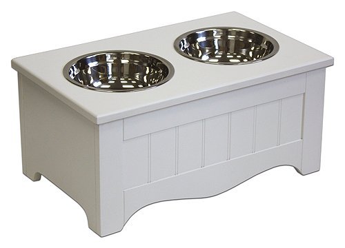 APetProject Small Pet Food Server & Storage Box (Winter White) *Limit 1 PER Order*