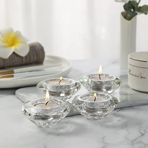 AiFanS Votive Candle Holders,Crystal Candle Holders,Glass Candle Holdersfor Table Centerpiece,Set of 6 AiFanS Votive Candle Holders,Crystal Candle Holders,Glass Candle Holdersfor Table Centerpiece,Set of 6