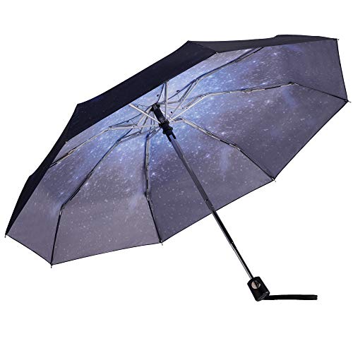 Goothdurs Automatic Mini Travel Windproof Umbrella Compact Auto Open/Close Small Lightweight Folding Rain Umbrellas For Women Men Kids #TOP3