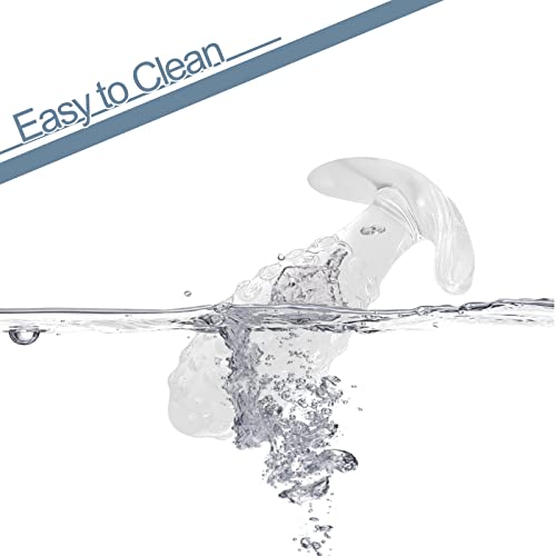 Clear Anal Plug,Butt Plugs Training Set For Beginners Advanced Users, Sex Toys For Men, Women,4 Piece Set #TOP2