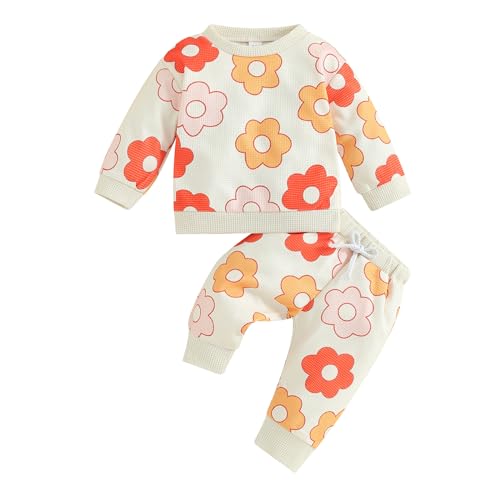Image of Newborn Infant Baby Girl Clothes Set Sweatshirts Tops Pants Toddler Girl Outfits Gifts 3 6 9 12 18 24 Months