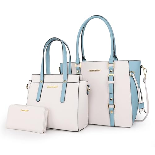 Image of Montana West 3PCS Purses for Women Tote Bag and Wallet Set Shoulder Satchel Handbags