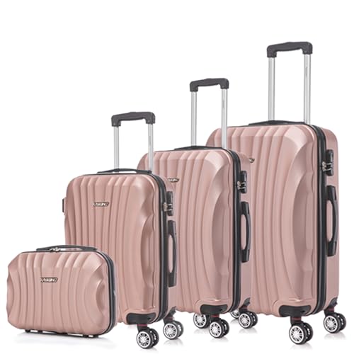 RAYKONG Juego de Maletas 3 Piezas ABS
