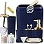 Navy Blue and Gold