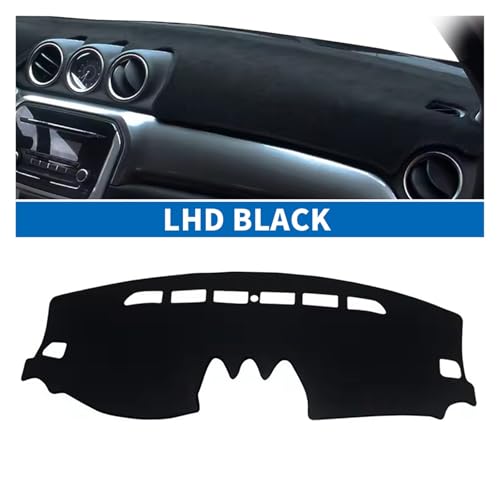 Alfombrilla para salpicadero Suzuki Vitara LY protector de salpicadero coche parasol negro 2