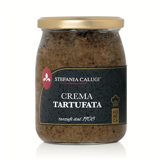 Stefania Calugi - Crema Tartufata Nera 500g - Salsa Tartufo Pronta all’Uso - Pluripremiata - Made in Italy