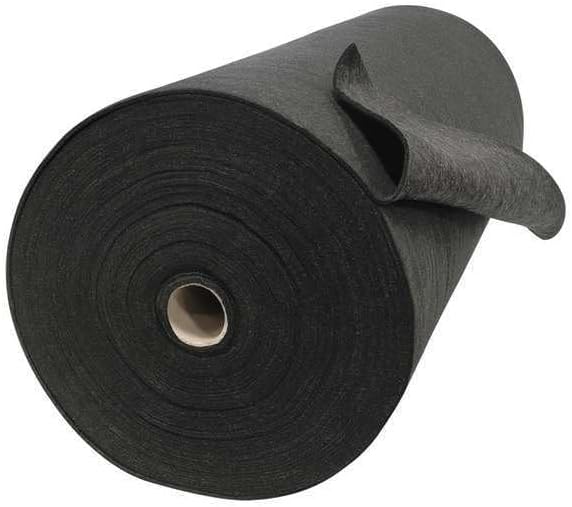 Welding Blanket Roll-Carbon Fiber, 24 oz/sq yd, 1,800 Degrees F Withstand Temp., Without Grommet