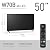 Panasonic W70 Series (2025 Model) 50" LED 4K Ultra HD Smart Fire TV, Press & Ask Alexa, Apple AirPlay, HDR10+, HDMI 2.1, and Bluetooth Support - 50W70BP