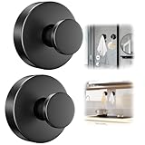 LveSunny Suction Cup Hooks for Shower, Removable Towel Hooks for Bathroom Window Glass Door Wall Mirror – Loofah, Tile,Towel, Coat, Bath Robe Hook Holder for Hanging up to 15 lbs – Waterproof,2 Pack