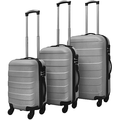 vidaXL Ensemble de Valises Rigides Cover