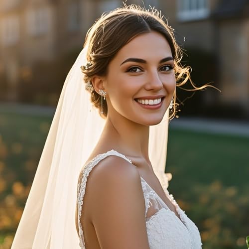 SLUYNZ 925 Sterling Silver CZ Flowers Wrap Dangle Chain Earrings - Elegant Bridal Wedding Engagement Drop Earrings3