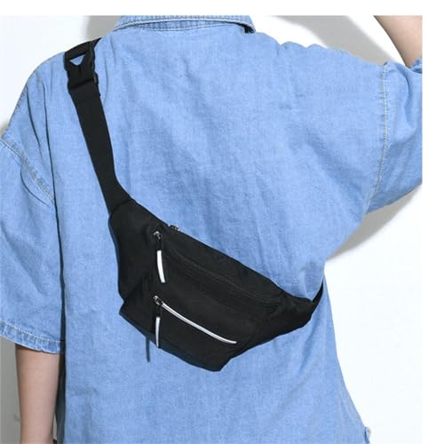 Bolso cruzado diagonal impermeable JFDBGU riñonera multifuncional 5