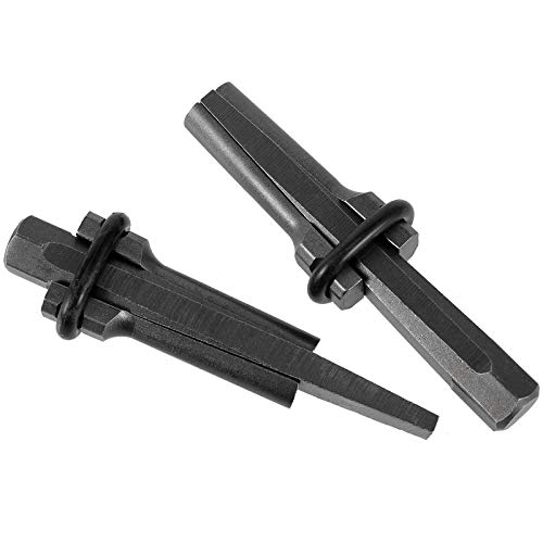 Image of 14 PCS Wedge and Feather Shims, 5 /8 Inch Heavy Duty Rock Splitting Wedges, Plug Shim and Wedge, Stone Splitting Tools for Rock, Granite, Marble, Concrete