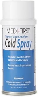 Medique MP230-17 Medi-First Cold Spray, 4 oz, Capacity, Volume, Standard, 4 O, White/Blue