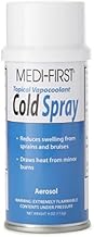 Medique MP230-17 Medi-First Cold Spray, 4 oz, Capacity, Volume, Standard, 4 O, White/Blue