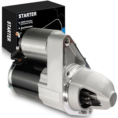 SZKAIDAG Starter Motor for:-Dodge Dart 2013 2014 2015 2016 2.0L 2.4L L4 12V 1.4KW 10 Teeth CW Replacement OE# 56029681AA, 410-48374, 91-27-3551, 91273551, 056029681AA Cover