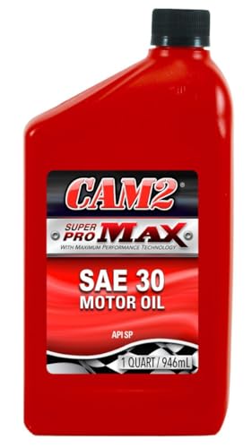 CAM2 Super Pro Max SAE 30 Motor Oil, API SP, 1 Quart (12 Pack)