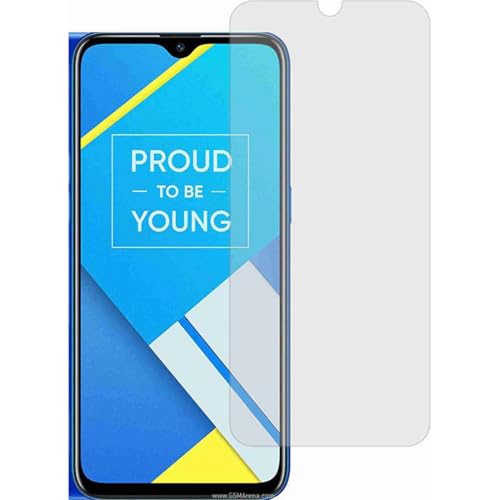 Image of EmBed Matte Fiber Display Guard for Realme C2 2020 - Unbreakable, Ultra-Thin, Lightweight Matte Finish Screen Protector with Easy Installation Kit