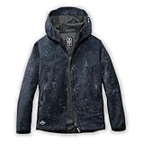 [バートル] 防風フーディジャケット 3190 耐水 防風 保温 フード アウター 防寒 裏フリース メンズ レディース 作業着 BURTLE プロユニステッカー付 [79.ストームブラック L]