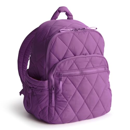 Image of Vera Bradley Women's Featherweight Bancroft Backpack, Iris Orchid, One Size