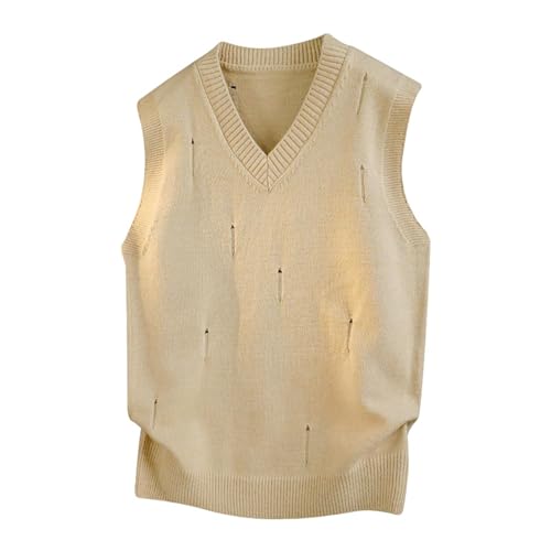 Gilet en tricot vintage pour homme à porter en superposition au bureau