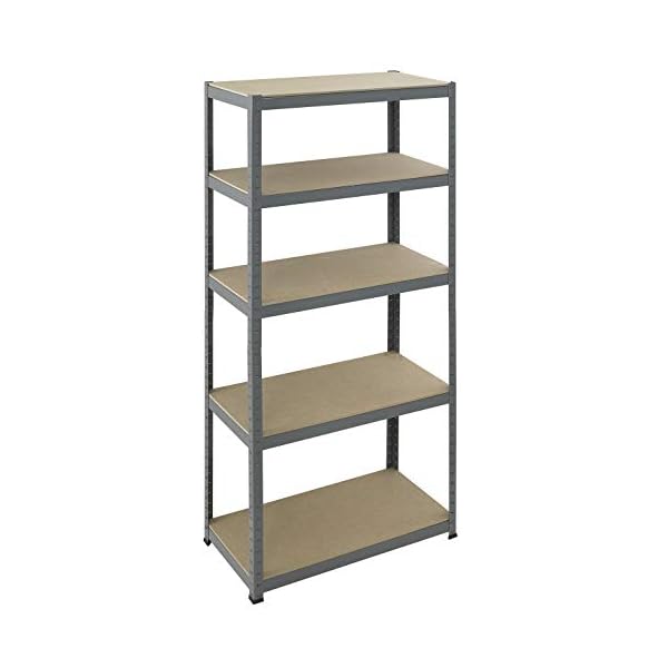 der kleine Handwerker D55010074 - Steckregal 180 x 90 x 45 cm Schwerlastregal max. 1325 kg Belastbarkeit… – Bild 3