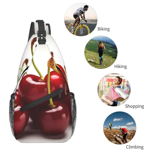 Bolso de Pecho Cruzado Chilean Cherries para Hombre y Mujer miniatura 6