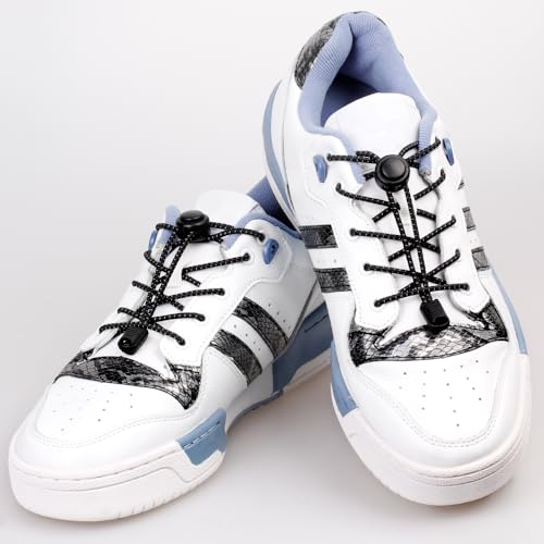 Image of UpUGo Elastic Shoe Laces, No Tie Shoe Laces Tieless for Kids, Adults, Elderly, One Size Fit All