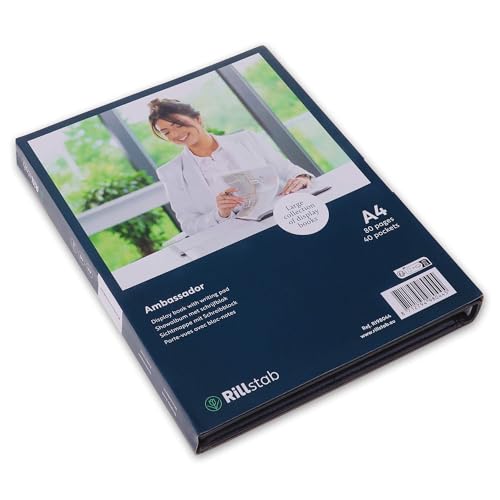 Porte-document A4 flex noir pour réussir vos réunions et conférences - 2