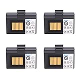 Sicimly 3400mAh ZQ520 ZQ620 Printer Battery Replacement,Compatible with Printer ZQ520 ZQ521 ZQ620 QLN320 QLN220 QLn220HC ZR628 ZR638 ZR658 ZR668 ZQ610 ZQ500 ZQ510 QLn320HC 25.16Wh/7.4V Li-ion(4PCS)