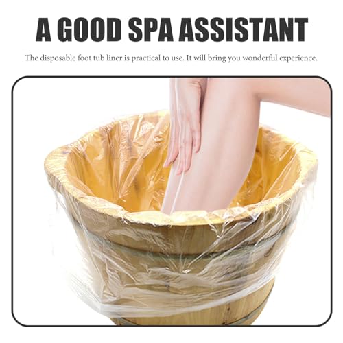 400 bolsas desechables para baño de pies pedicure miniatura 6